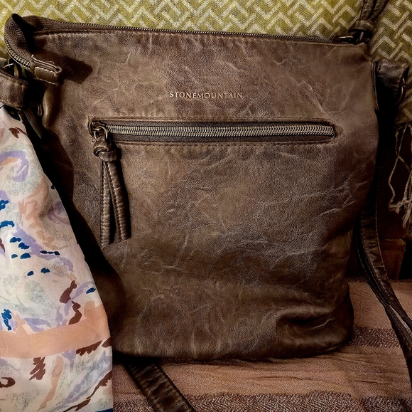 Stone Mountain Brown Crossbody Bag - Picture 3 of 8